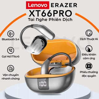  Lenovo ERAZER XT66 PRO  Tai Nghe Phiên Dịch  Bluetooth 5.4  có màn hình  LED Tai nghecó  nước IPX5 Al Tai nghe không dây 