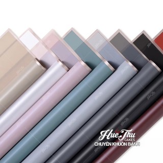 Giấy gói hoa bóng mờ viền đồng (5 tờ)