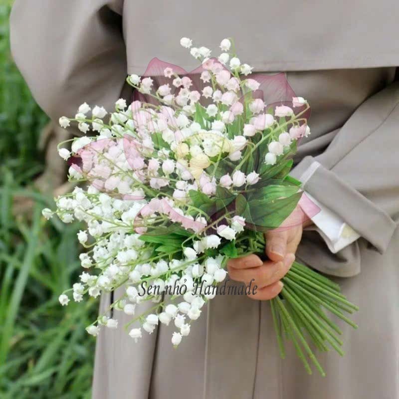 Cỏ điểm linh lan, 100G, linh lan bó hoa, cỏ linh lan.