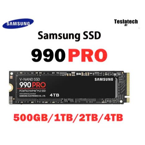 Samsung SSD 990 PRO 4TB PCIe 4.0 NVMe M.2 Laptop Máy Tính Để Bàn SSD
