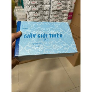 5 cuốn Giấy giới thiệu tốt giấy ford dày (50 tờ/cuốn)