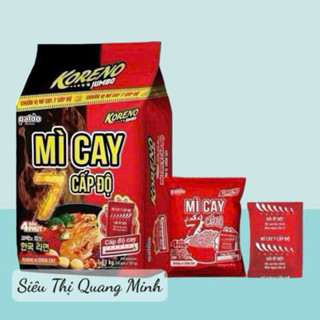 Combo 5 Gói - 10 Gói Mì Koreno Jumbo Mì Cay 7 Cấp Độ – Thách Thức Vị Giác, Kích Thích Đam Mê 101G