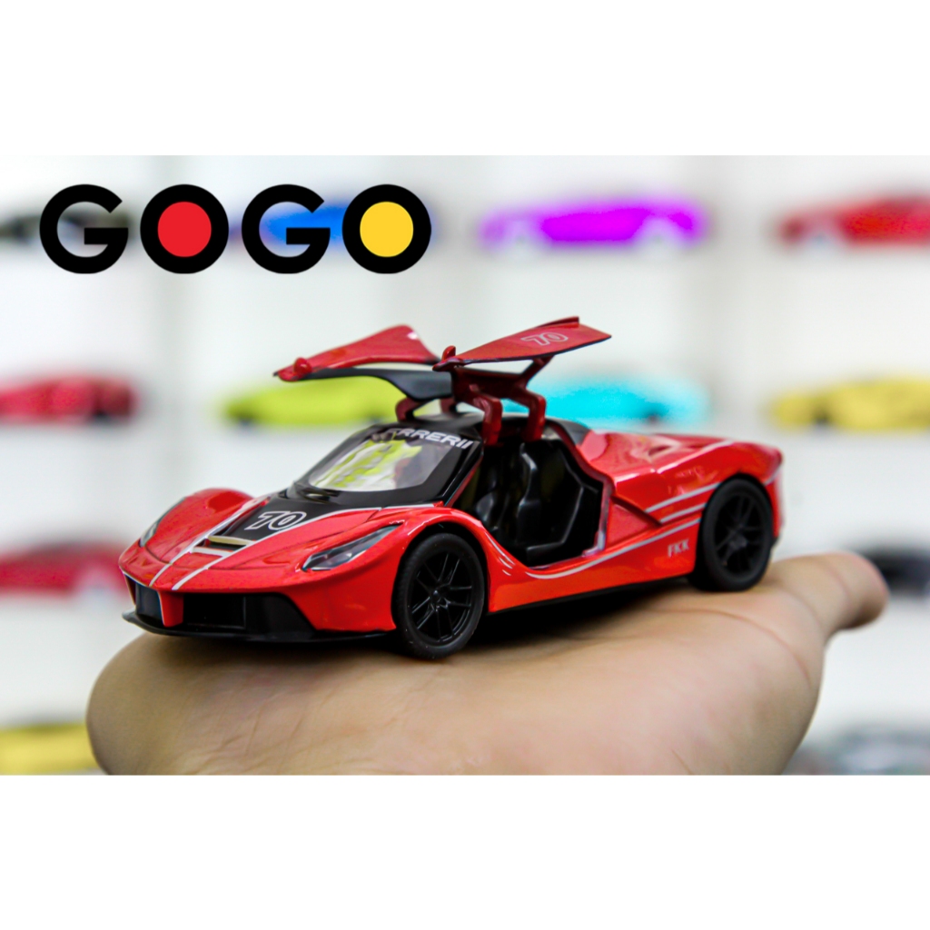 Xe mô hình bằng kim loại Ferrari LaFerrari 1:36 Đỏ
