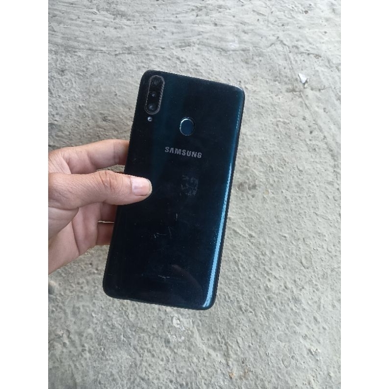 Xác điện thoại samsung galaxy a20s lấy đồ.