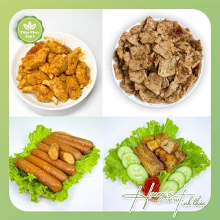 [HỎA TỐC HÀ NỘI] Combo 4 món chay yêu thích | Thực phẩm chay đông lạnh | Tiệm Chay 2501