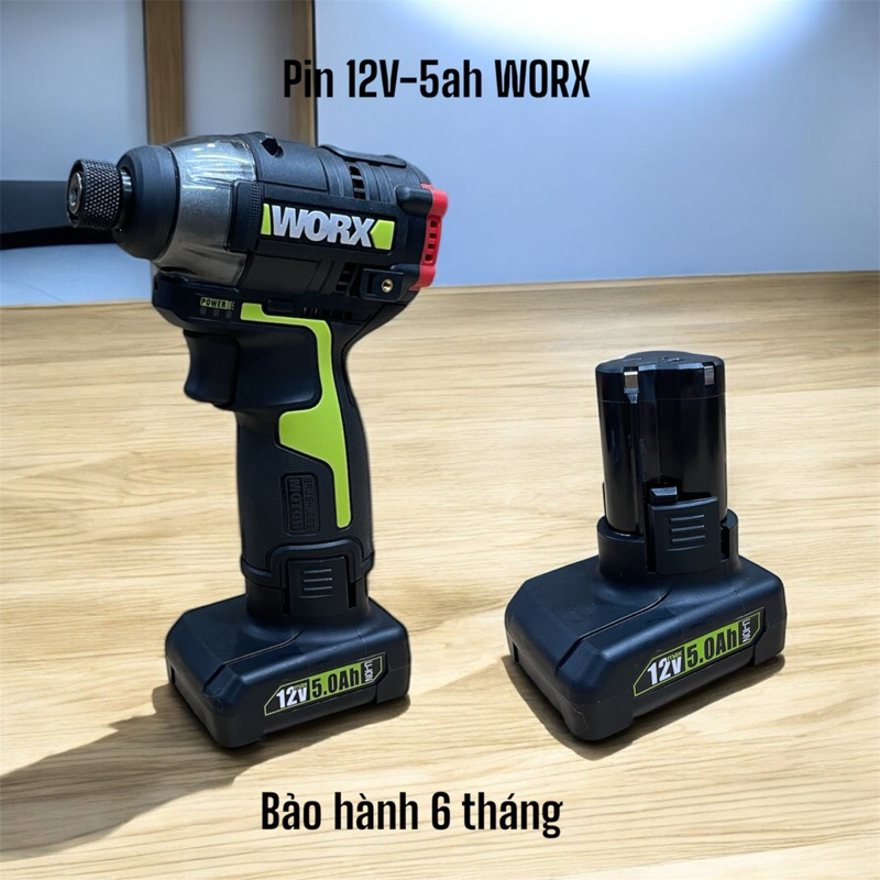Pin 12V-5ah dùng cho máy WORX