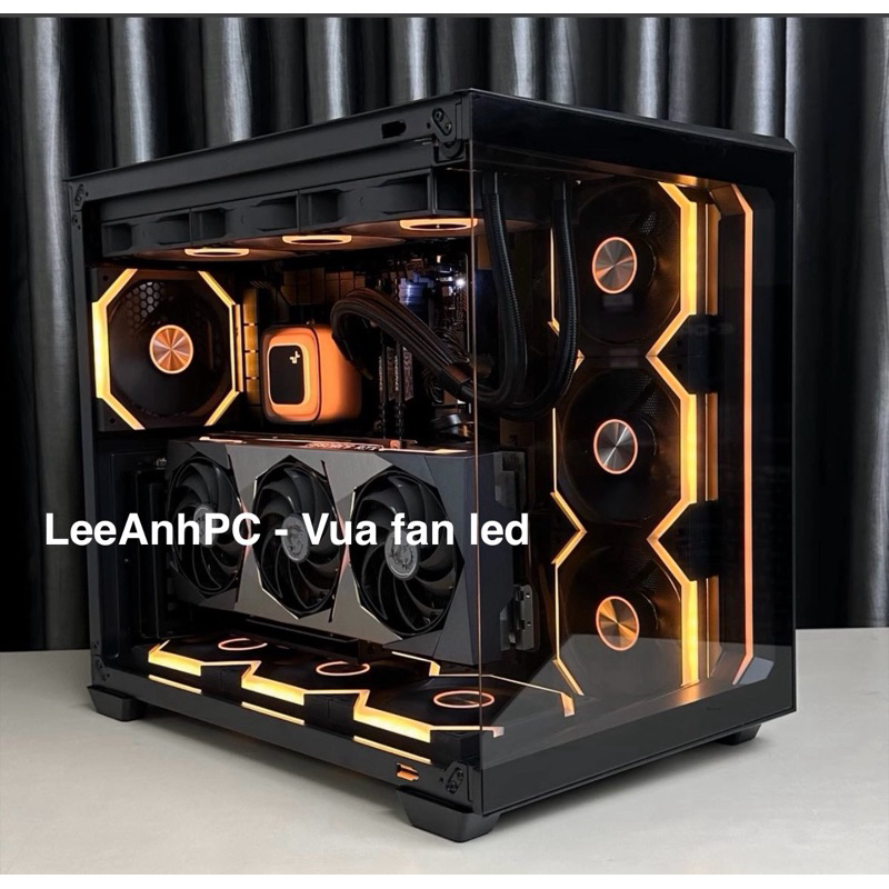 quạt tản nhiệt Starlink V9pro ARGB - Bản nâng cấp galaxy kiểu lianli cực đẹp, sync cả main và hub