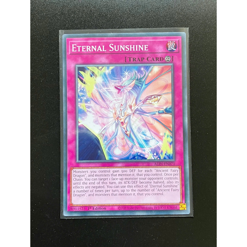 YMS - [Thẻ bài Yugioh] - [TCG-UK] - ALIN-EN071 - Eternal Sunshine - Common 1st Edition