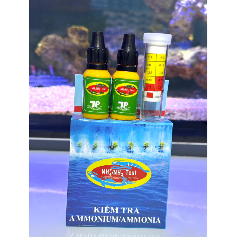 Test NH3/ NH4 (thuyphuoc) - Kiểm Tra Nhanh NH3, NH4 Cho Bể Thuỷ Sinh, Cá Cảnh