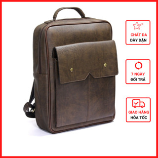 Balo da đựng laptop, ba lô công sở Zenka nhiều ngăn rộng rãi rất tiện dụng_ZBL01_1