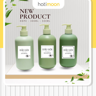 Chai nhựa Hatimoon 200ml-300ml-500ml đựng dầu gội, sữa tắm, mỹ phẩm