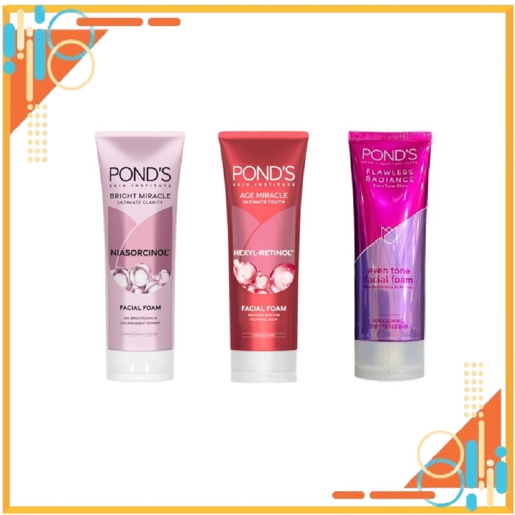 Sữa rửa mặt sáng da đều màu , ngừa lão hoá Pond's 100g