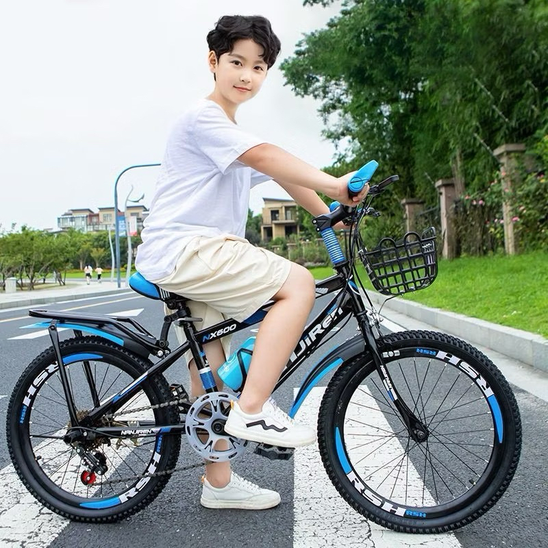 Xe đạp địa hình thể thao GÁC ĐỀ Trẻ em 7- 15 tuổi Size 20-22-24inh đầy đủ gác ba ga giỏ đồ bình nước