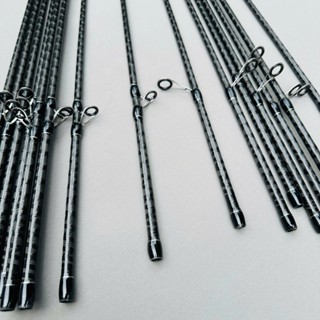  Lẻ Ngọn Đọt lẻ Cần Câu WuTu Fishing - V2 Carbon Xoắn X Độ Cứng M 