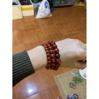 vòng tay gỗ hương đỏ giá sỉ siêu rẻ