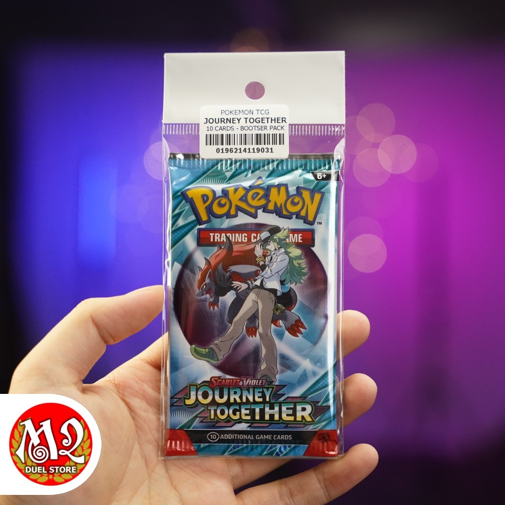 Gói thẻ bài Pokemon Scarlet & Violet JOURNEY TOGETHER Booster Pack - Chính hãng Nintendo USA
