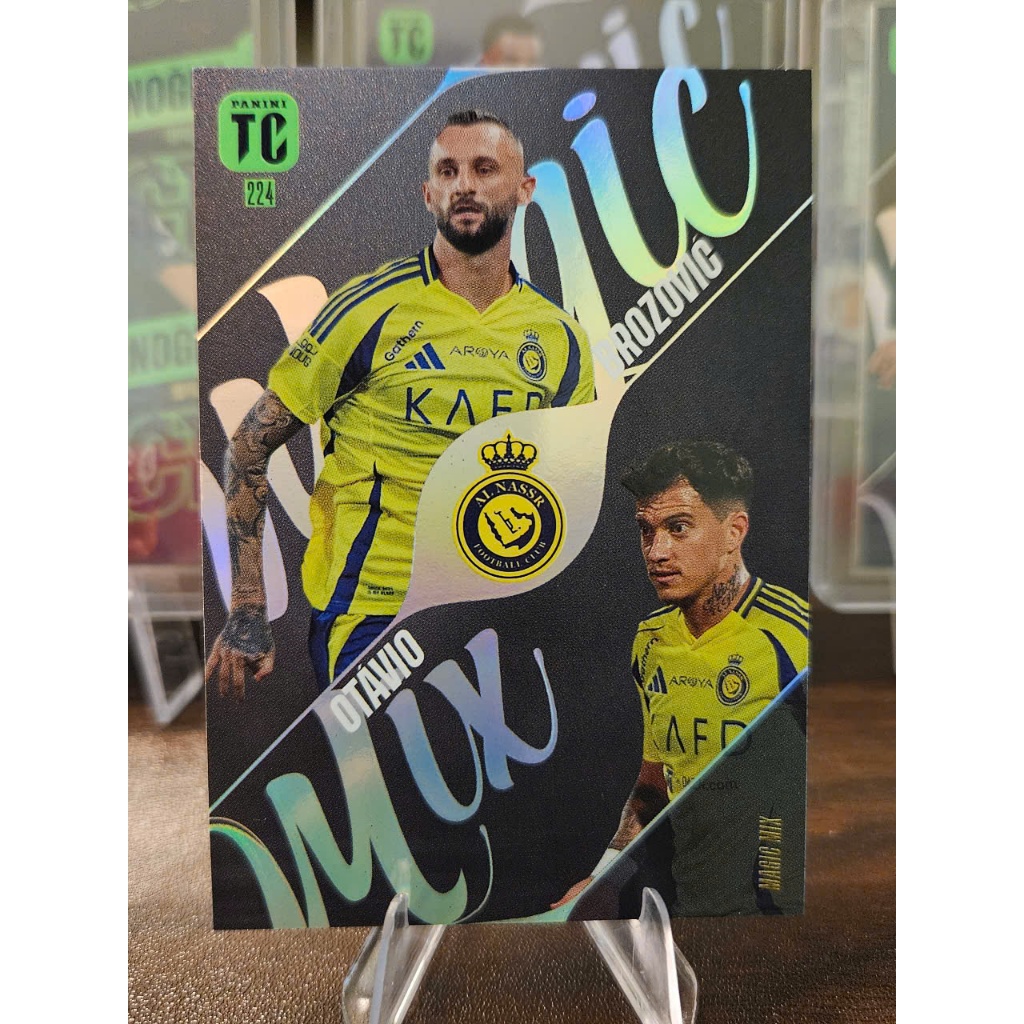 Thẻ MAGIC MIX Otavio x Brozovic Panini Top Class Pure Football 2025 (Al Nassr)