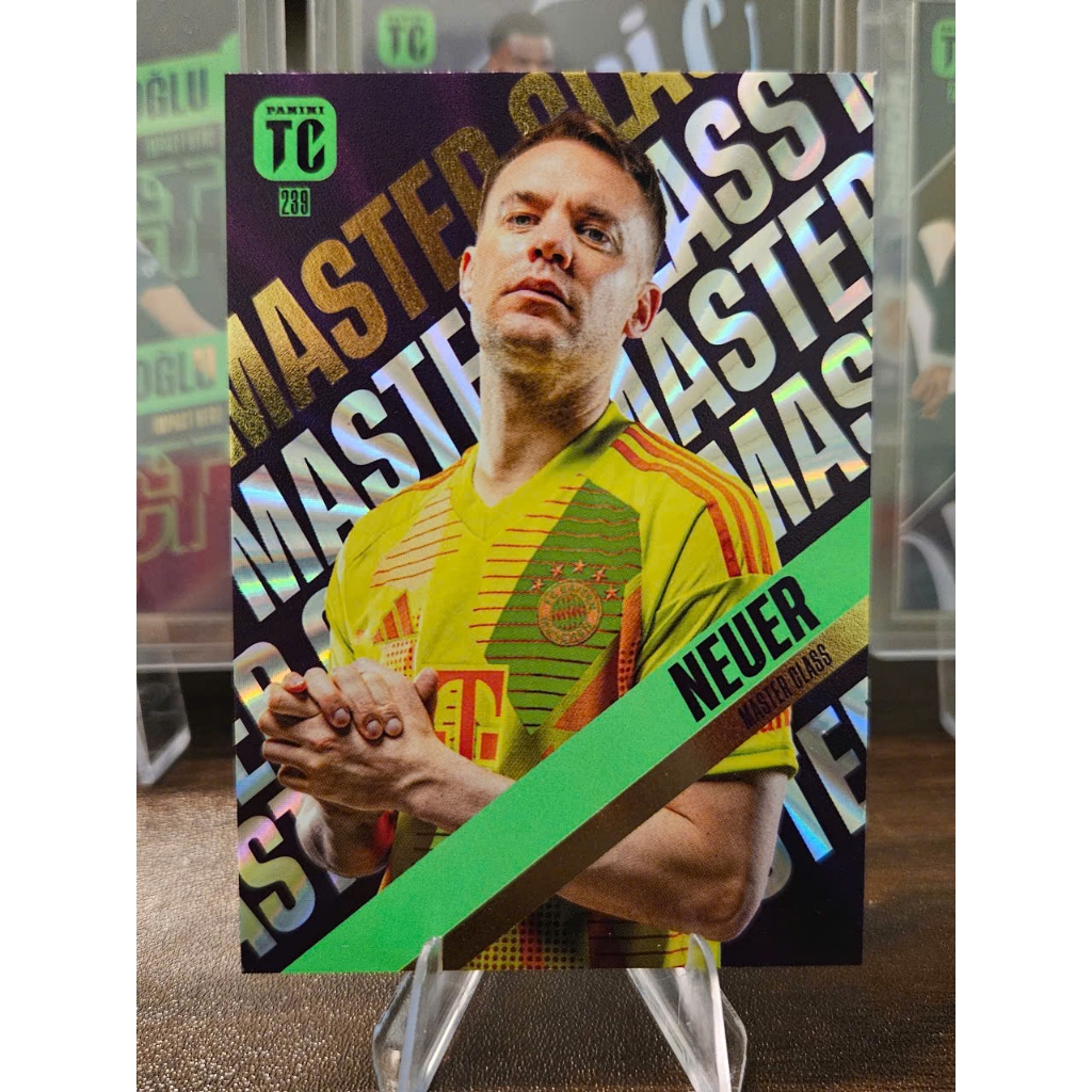 Thẻ MASTER CLASS Manuel Neuer Panini Top Class Pure Football 2025 (Bayern Munich)