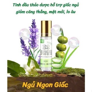 Tinh Dầu Thảo Dược Thiên Nhiên Hỗ Trợ Ngủ Ngon Giảm Căng Thẳng Mệt Mỏi Lo Âu Hiệu Quả Và An Toàn