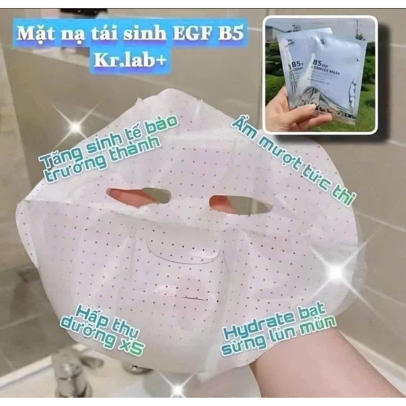 sét 10 mặt nạ B5 bạc