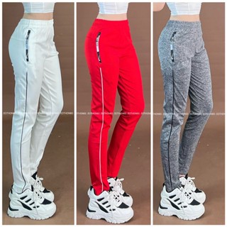 Quần Thể Thao Nữ 1 Sọc Không Bo – Big Size 40kg–100kg, Co Giãn, Tôn Dáng [hình thật shop chụp] Eothon60