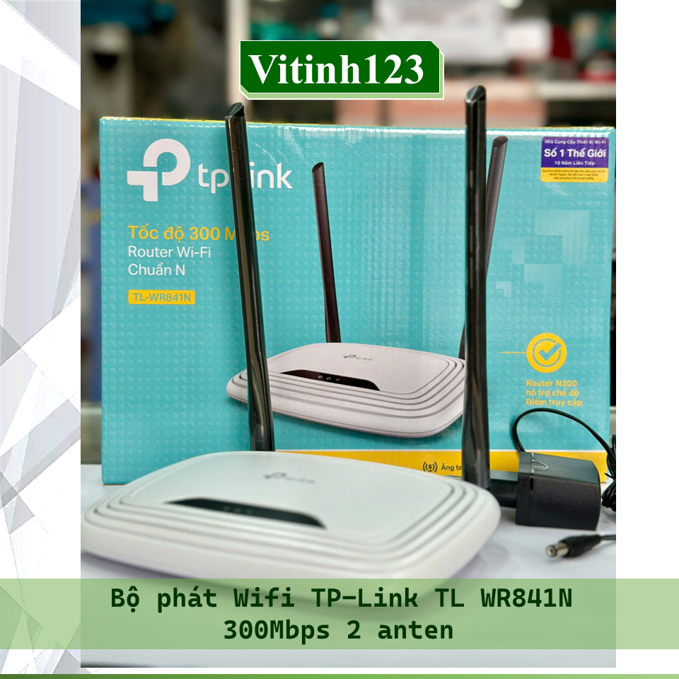 Bộ phát Wifi TP Link 300Mbps WR 820N, WR 841N, WR 846N, 840N