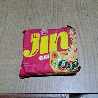 Lốc 5 gói MÌ JIN CAY 120G Otoki V10703, mì jin cay Ottogi, mì Jin không cay Otoki gói 120 g V10704