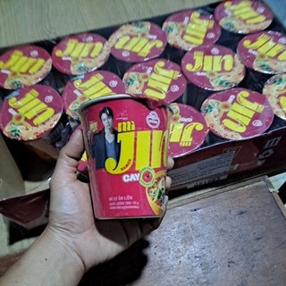 Thùng 15 LY Mì ly ăn liền mì Jin cay V10521 Otoki, mì ly jin cay otoki 65g