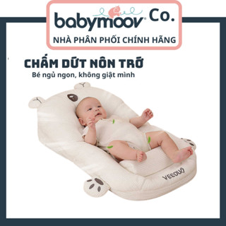 Gối chống trào ngược và đệm ngủ đúng tư thế gấu trắng Veeou cho bé