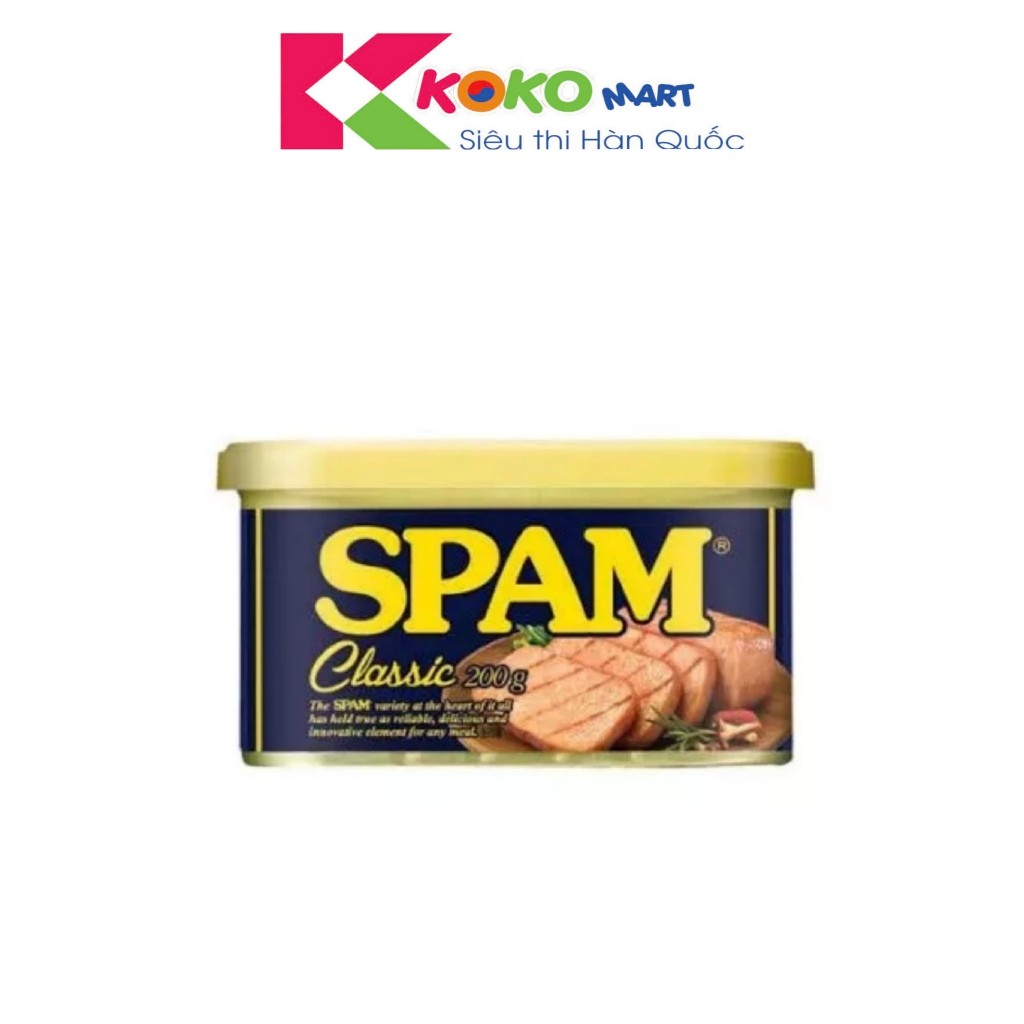 Thịt hộp Spam Classic Hàn Quốc 200g