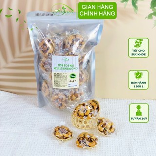 Bánh hoa mai mix hạt dinh dưỡng, không đường, hỗ trợ ăn kiêng giảm cân. Nông sản Annut