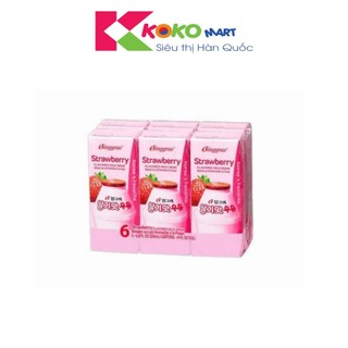 Sữa binggrae hàn quốc lốc 6 hộp 200ml