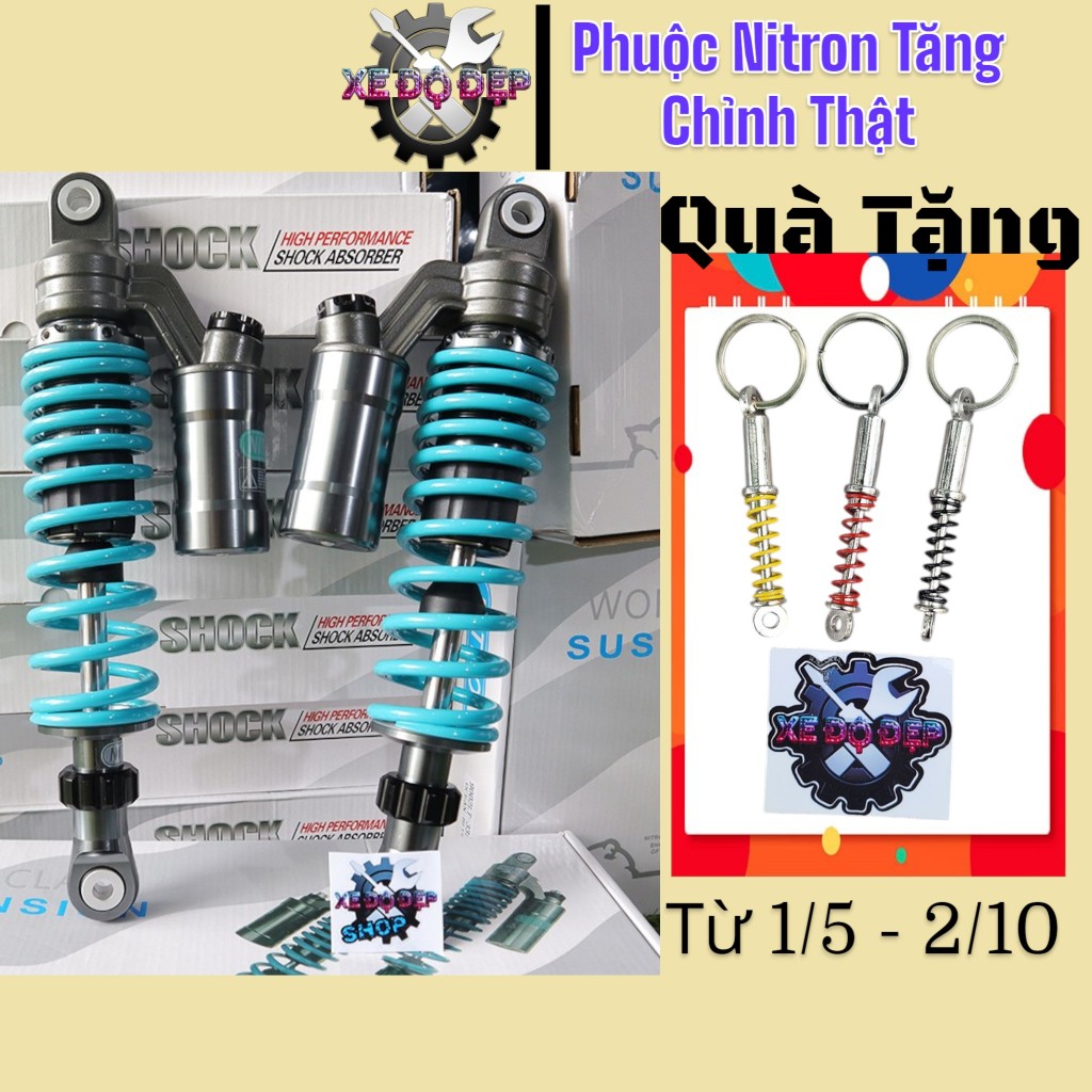 Phuộc Nitron Bình Dầu Có Tăng Chỉnh