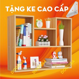 Kệ Sách Treo Tường, Kệ Trang Trí Chữ U, giá sách gỗ cao cấp decor phòng ngủ phòng khách sẵn phụ kiện