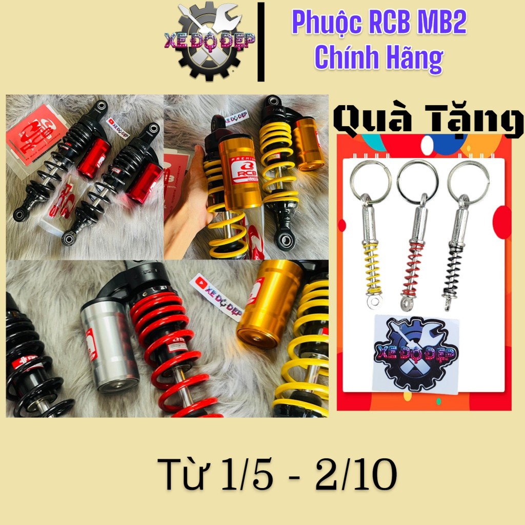 Phuộc RCB MB2 bình dầu *chính hãng