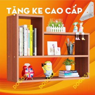 Giá sách treo tường, kệ gỗ trang trí đa năng chữ L bằng gỗ công nghiệp cao cấp kèm ốc vít