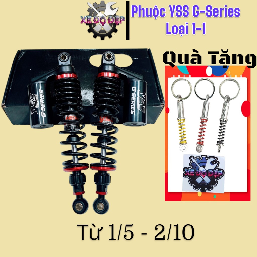 Phuộc YSS G-Series Bình dầu Lắp Wave-Sirius