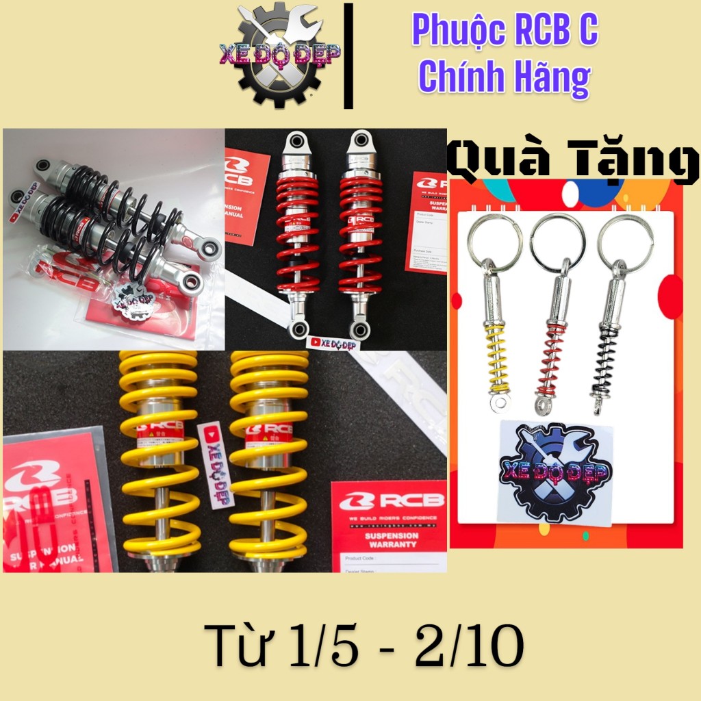 Phuộc RCB C Series (chính hãng) Lắp Như Zin