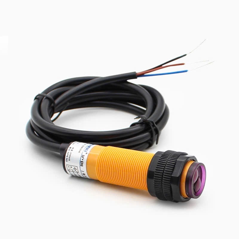 Cảm biến vật cản hồng ngoại NPN E3F-DS30C4, PNP E3F-DS30P1, E18-D80NK