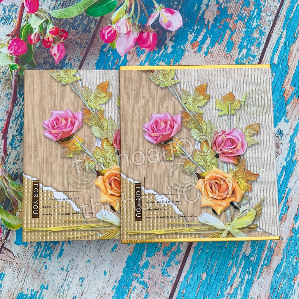 Album đựng 100 tấm ảnh 13x18 có hộp đút ngang ( đựng vừa ảnh 13x18 ép plastic )