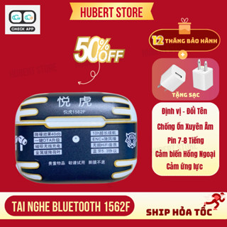 Tai Nghe Bluetooth Hổ Vằn 1562F / 1562AE Mẫu Mới Cao Cấp Chống Ồn Xuyên Âm
