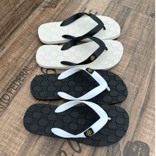 Dép Thái Lan HD-GC Đen Trắng dép kẹp dép cao su dép xỏ ngón dép boy phố 2025