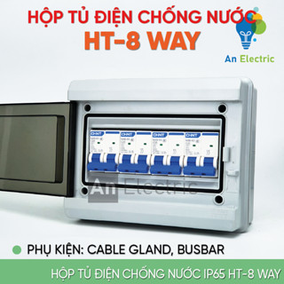  Hộp tủ điện chống nước IP65 SHT-8 WAY nhựa cao cấp ABS chống chịu va đập và thời tiết đa dạng mẫu mã đầy đủ phụ kiện 