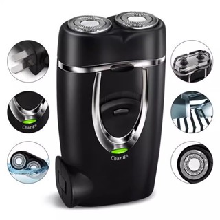 Máy cạo râu mini 2 lưỡi, tích hợp công nghệ mới tự mài độ bền cao, bảo hành 12 tháng