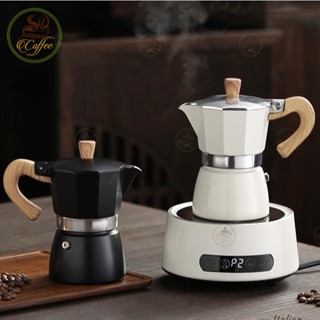 Moka Pot 150 / 300ml Bình pha cà phê moka Kiểu Ý Ấm pha cà phê moka Espresso Ấm pha cafe