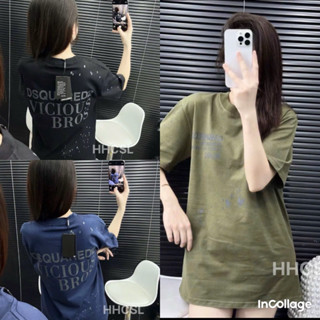 HÀNG SIÊU HOT Áo Phông Cổ Tròn DQS Hot trend 2025 Vảy Sơn Các Boy Phố Chất Thun Hàng Cao Cấp Chuẩn Đẹp