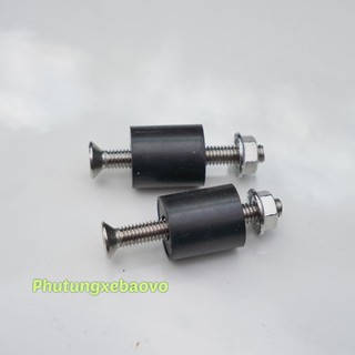 [GIÁ 1 CẶP] Cao su nở kèm ốc inox dùng để siết gù tay lái hoặc siết gương gù