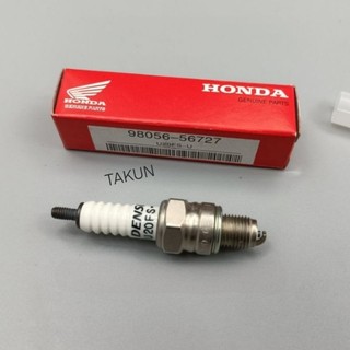 Bugi đánh lửa điện xe DREAM, WAVE, FUTURE... U20FSU đỏ zin Honda