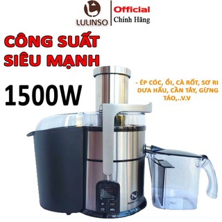 Máy ép nhanh trái cây nikito công suất cao 1500w, bh 24t máy ép hoa quả siêu khỏe, rau củ,siêu khỏe,ép kiệt nước-lulinso