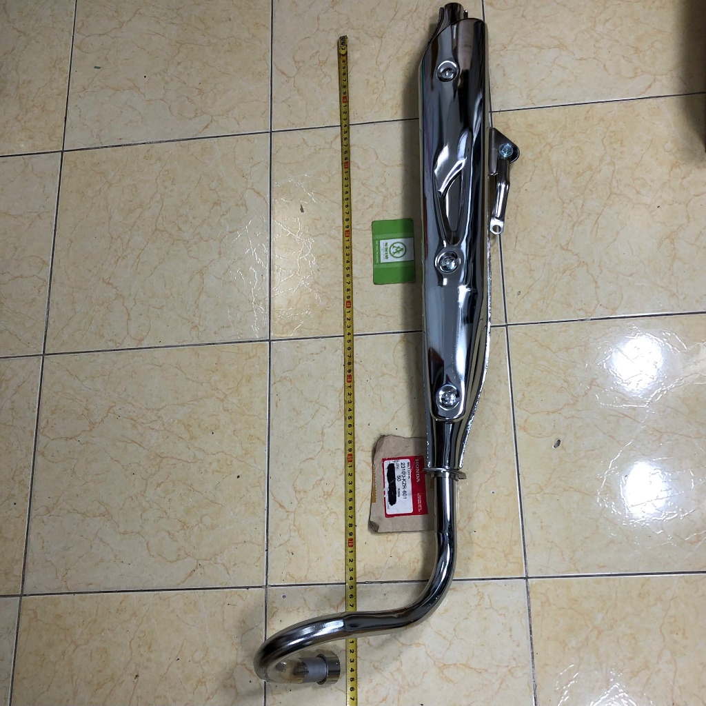 Bộ pô [ Vắt ] cho xe máy Honda Cup 72 ( gắn được cho xe 67 )